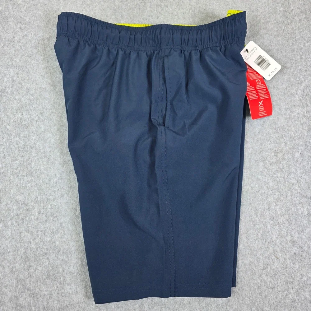 Spyder Swim Trunks Boys XL (18/20)‎ Blue Athletic Swimsuit Shorts UPF 30+, Beach